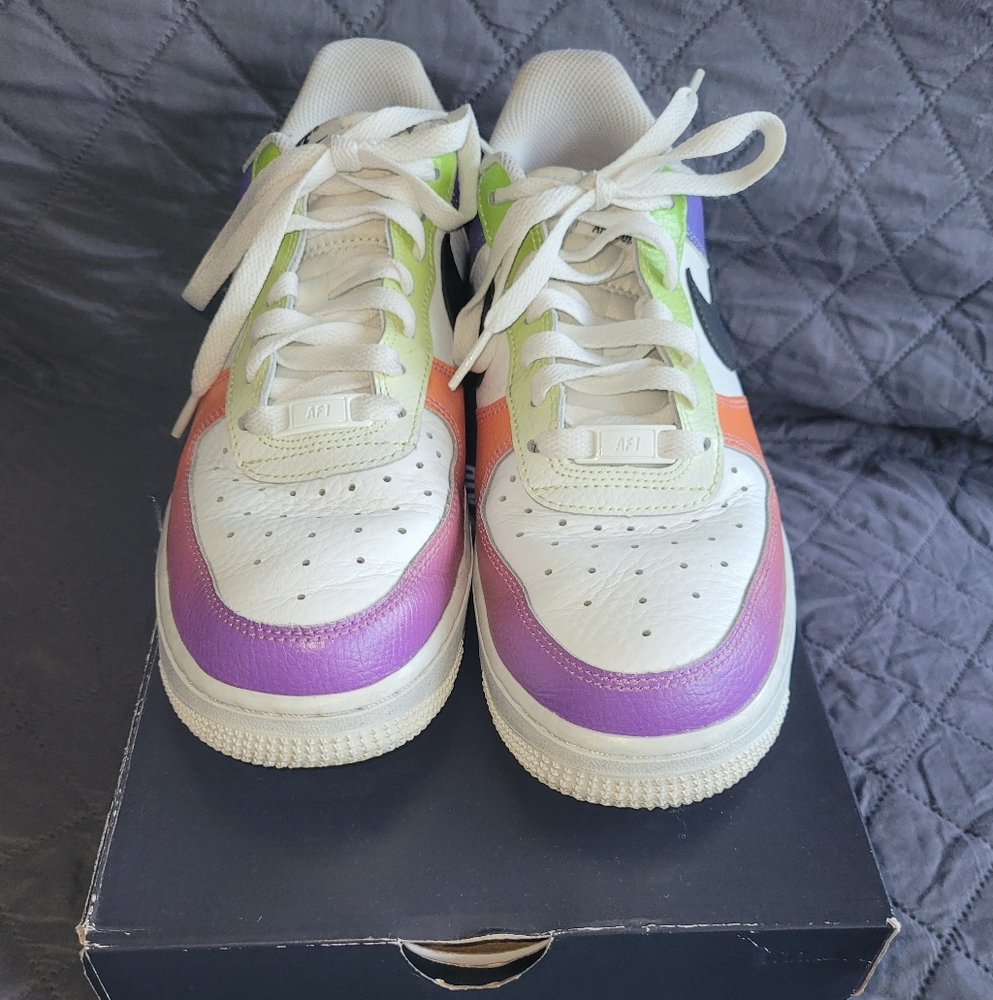Multi Color Nike Air Force One's